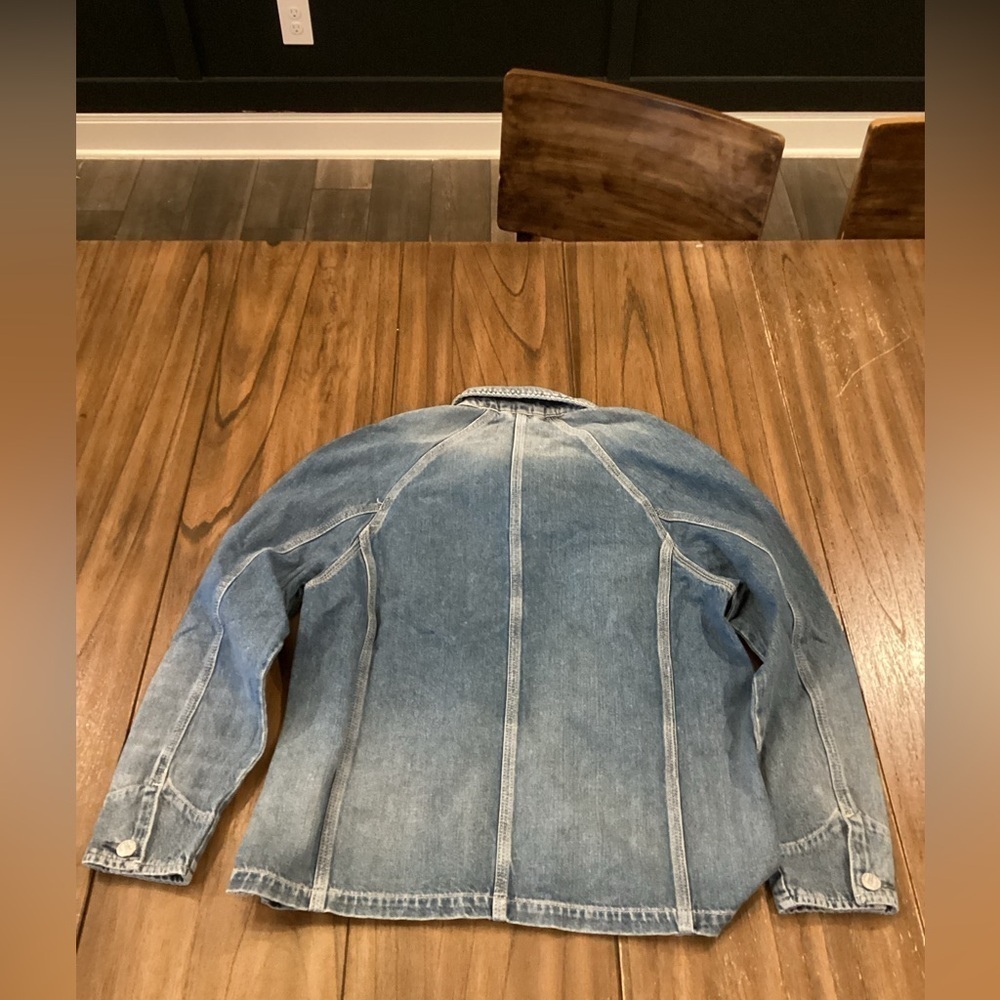 Revolve Current/Elliott The Liberator denim Jean jacket in Sublime xs nwt - Picture 8 of 10